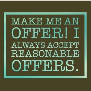 accepting all offers ! Shipping out tomorrow